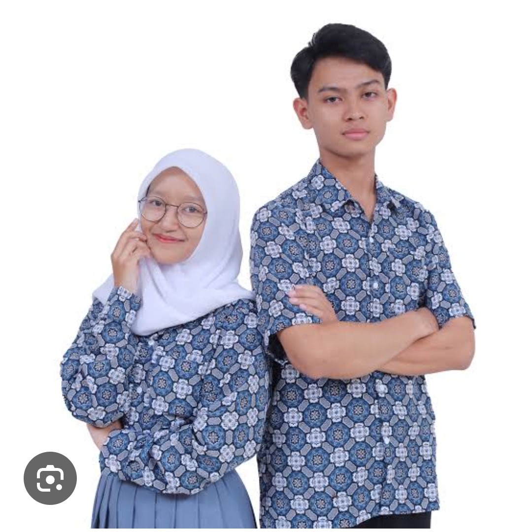 BAJU BATIK SATU STEL utk SMA