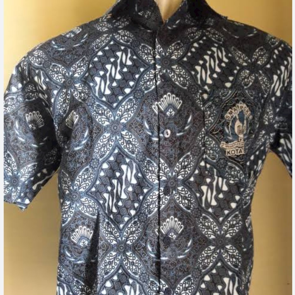 BAJU BATIK SATU STEL utk SMP 4