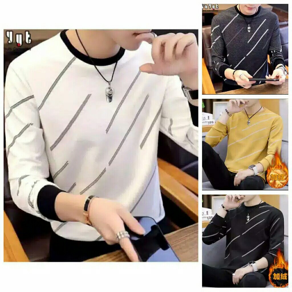 BAJU CS-DAVIS 4 WARNA SIZE L  XLBAHAN TEBAL BAJU LENGAN PANJANG