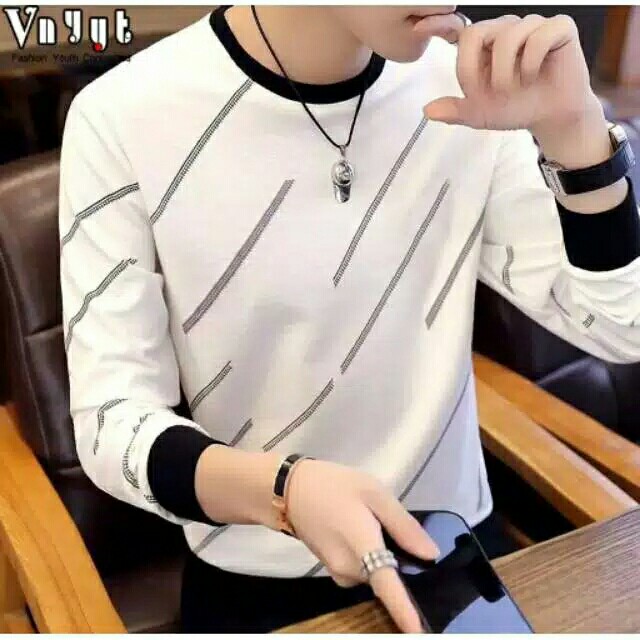 BAJU CS-DAVIS 4 WARNA SIZE L  XLBAHAN TEBAL BAJU LENGAN PANJANG 3