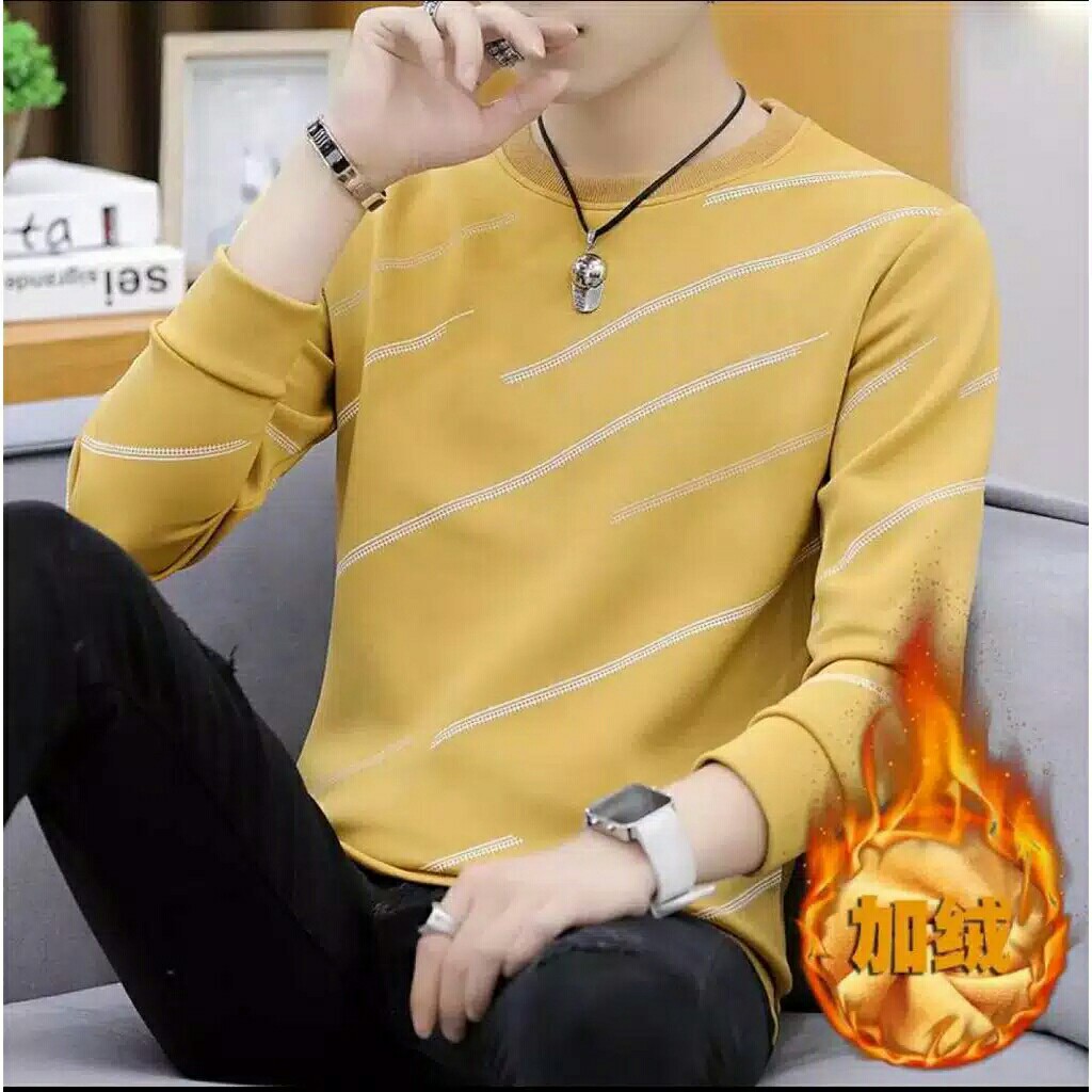 BAJU CS-DAVIS 4 WARNA SIZE L  XLBAHAN TEBAL BAJU LENGAN PANJANG 4