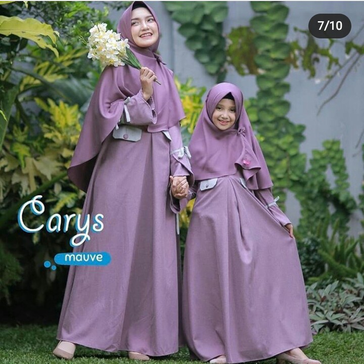 BAJU GAMIS SYAREE UK 3-5 MERK CARYS PER UNIT