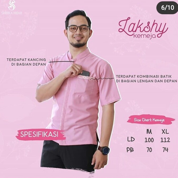 BAJU KOKO SEMI CASUAL MERK LAKSHY PER UNIT 2