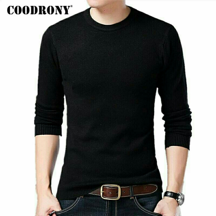 BAJU POLOS PARKER HITAM