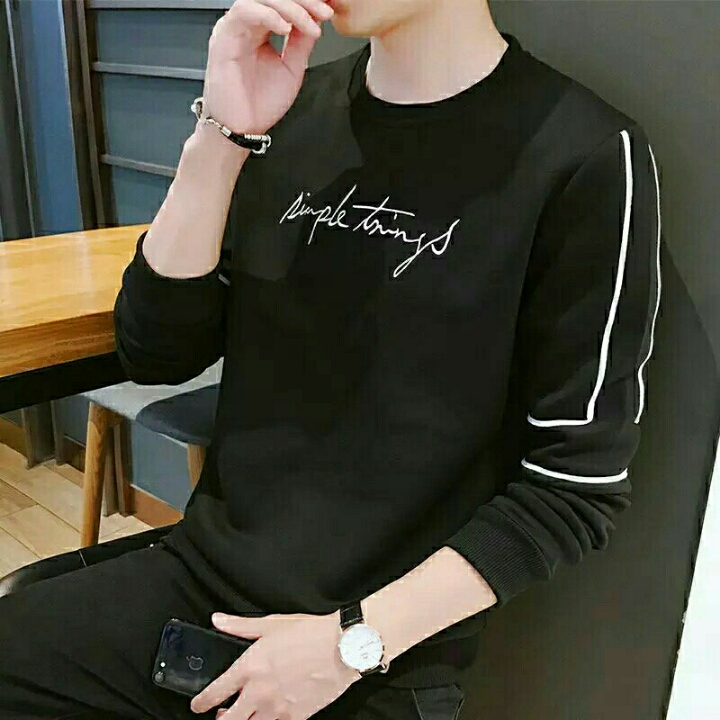 BAJU SIMPLE THINGS HITAM