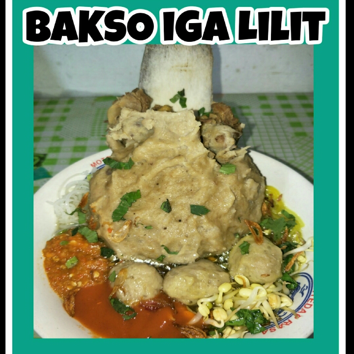 BAKSO PENGKOLAN Amy Zahra - BAKSO iga Sapi Lilit 