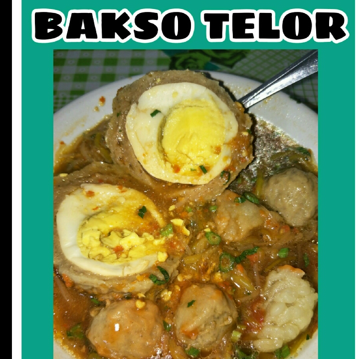 BAKSO PENGKOLAN Amy Zahra - bakso Telor 