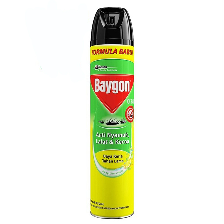 BAYGON WANGI CITRUS FRESH 750ML