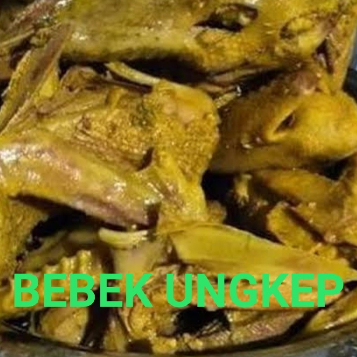 BEBEK UNGKEP LENGKAP DENGAN SAMBAL