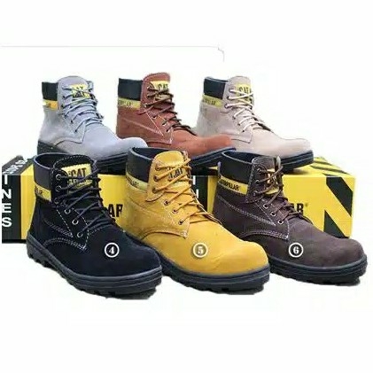 BEST SELLER  Sepatu Pria Caterpillar Safety Boots