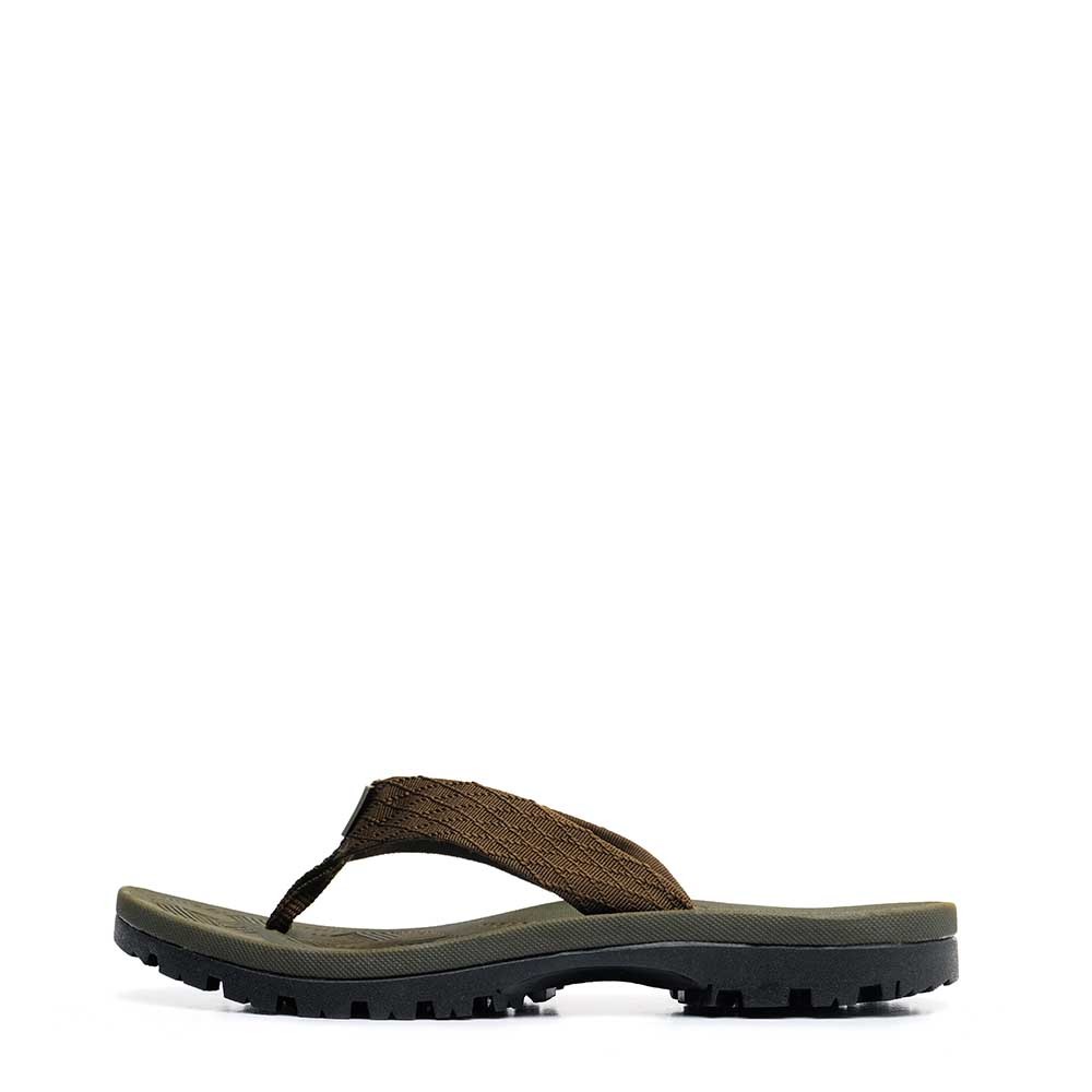 BHARDEV PINCH SOLE OLIVE SANDALS