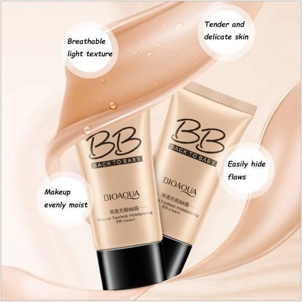 BIOAQUA BACK TO BABY BB CREAM FLAWLESS MOISTURIZING 40GR 3