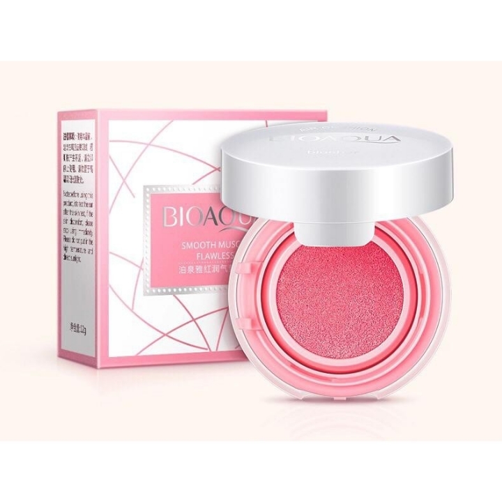 BIOAQUA BLUSH ON CUSHION SMOOTH MUSCLE FLAWLESS