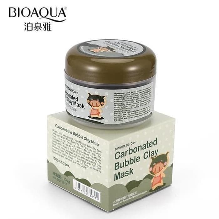 BIOAQUA CARBONATED BUBBLE CLAY MASK