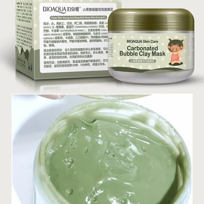 BIOAQUA CARBONATED BUBBLE CLAY MASK 2