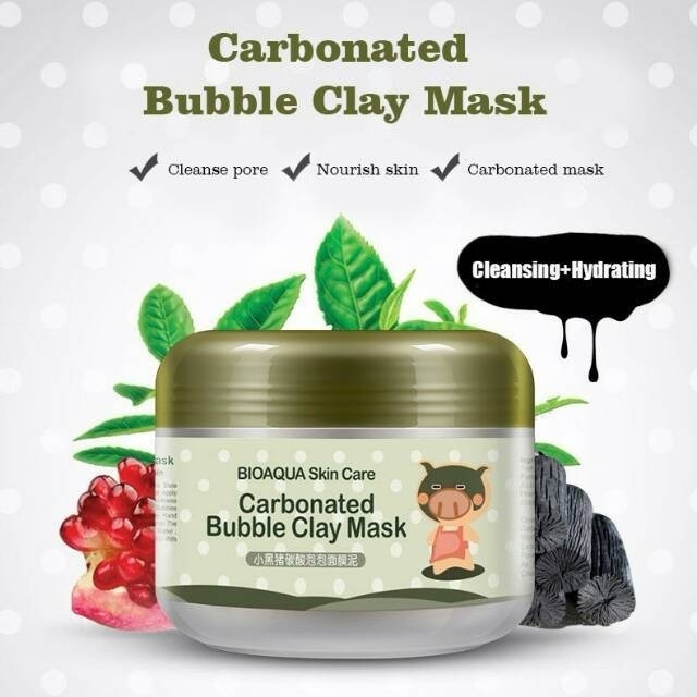 BIOAQUA CARBONATED BUBBLE CLAY MASK 3