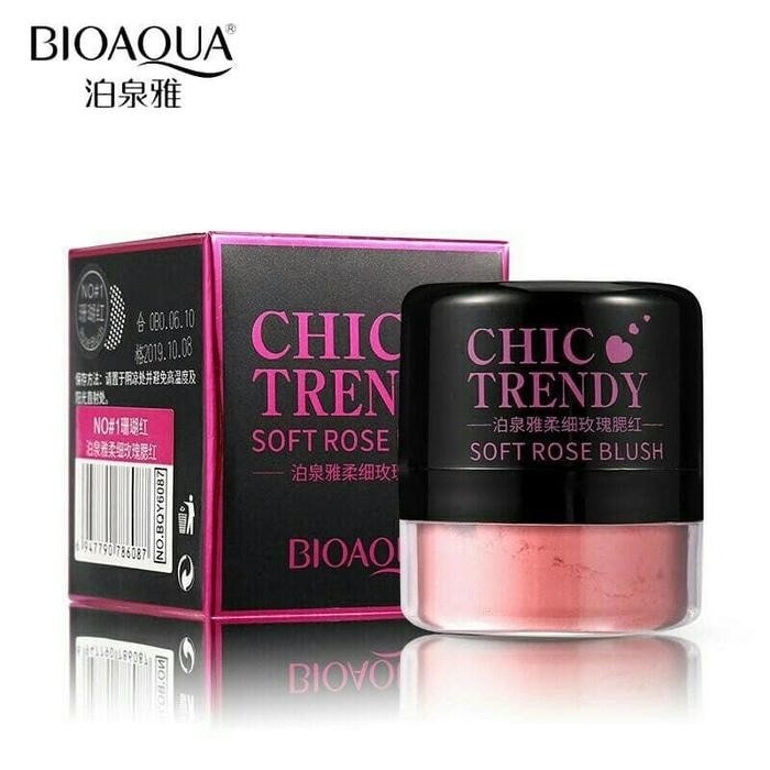 BIOAQUA CHIC TRENDY SOFT ROSE BLUSH 2