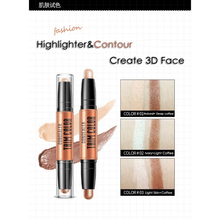 BIOAQUA CONCEALER TRIM COLOR STICK 3