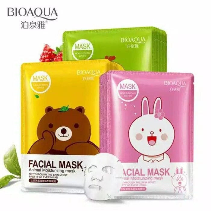 BIOAQUA LINE MOISTURIZING WATER FACIAL MASK 30G