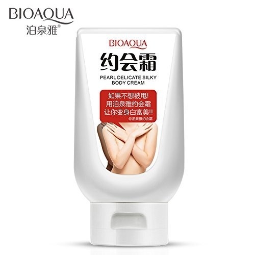 BIOAQUA PEARL DELICATE SILKY BODY CREAM  2