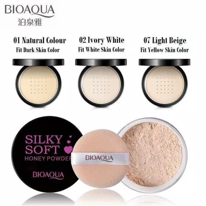 BIOAQUA SILKY SOFT HONEY POWDER 15G 2