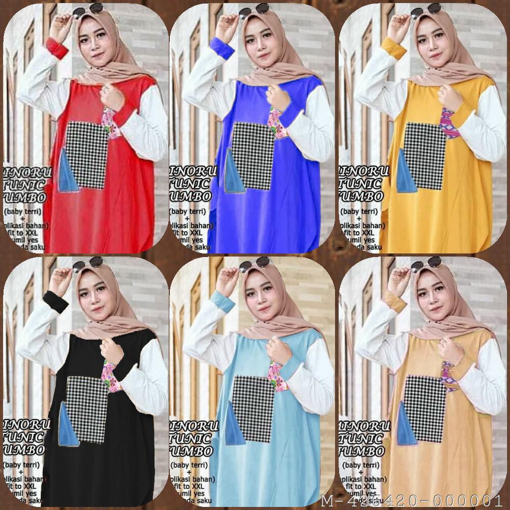 BLOUSE MINORU WANITA JUMBO
