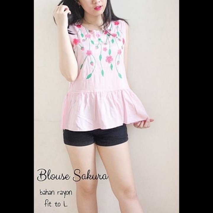 BNS - Blouse Sakura Pink 