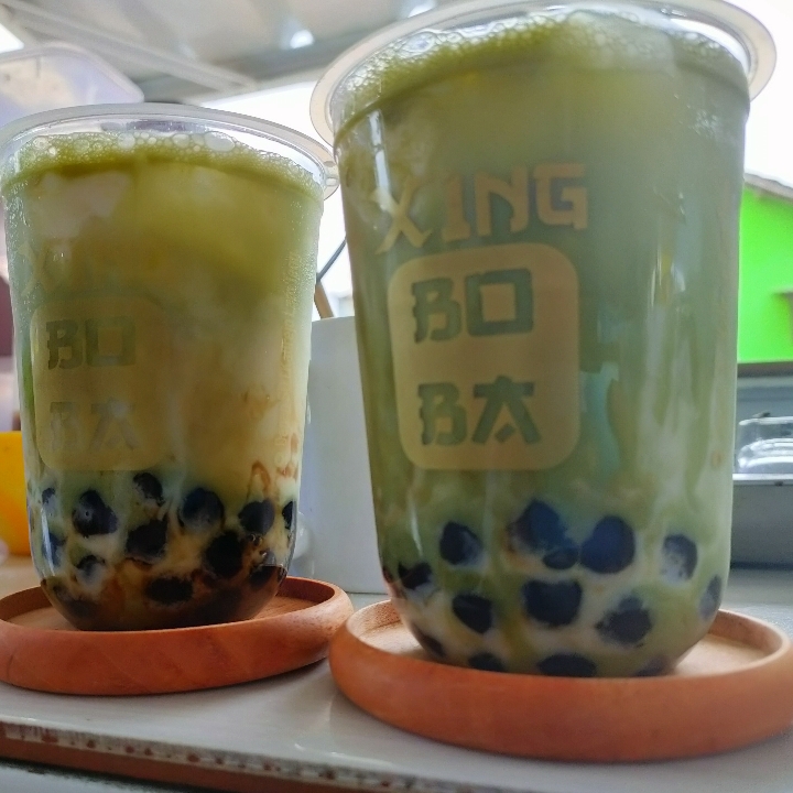 BOBA MILK GREEN TEA