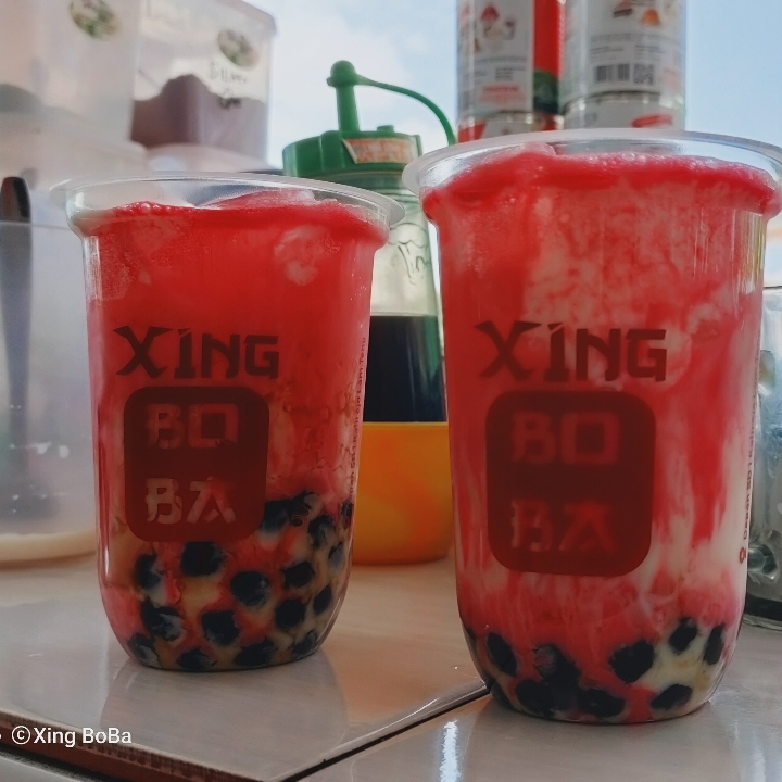 BOBA Milk Red Vellved