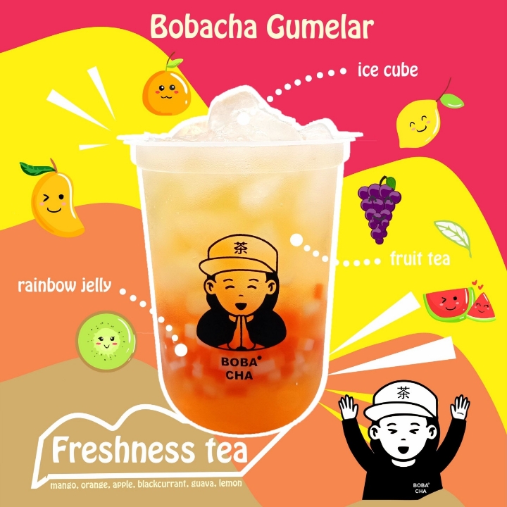 BOBACHA FRESHNESS TEA LEMON