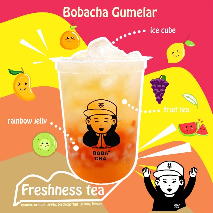 BOBACHA FRESHNESS TEA MANGO