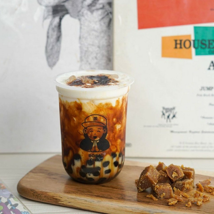 BOBACHA HUZELNUT MILK BOBA