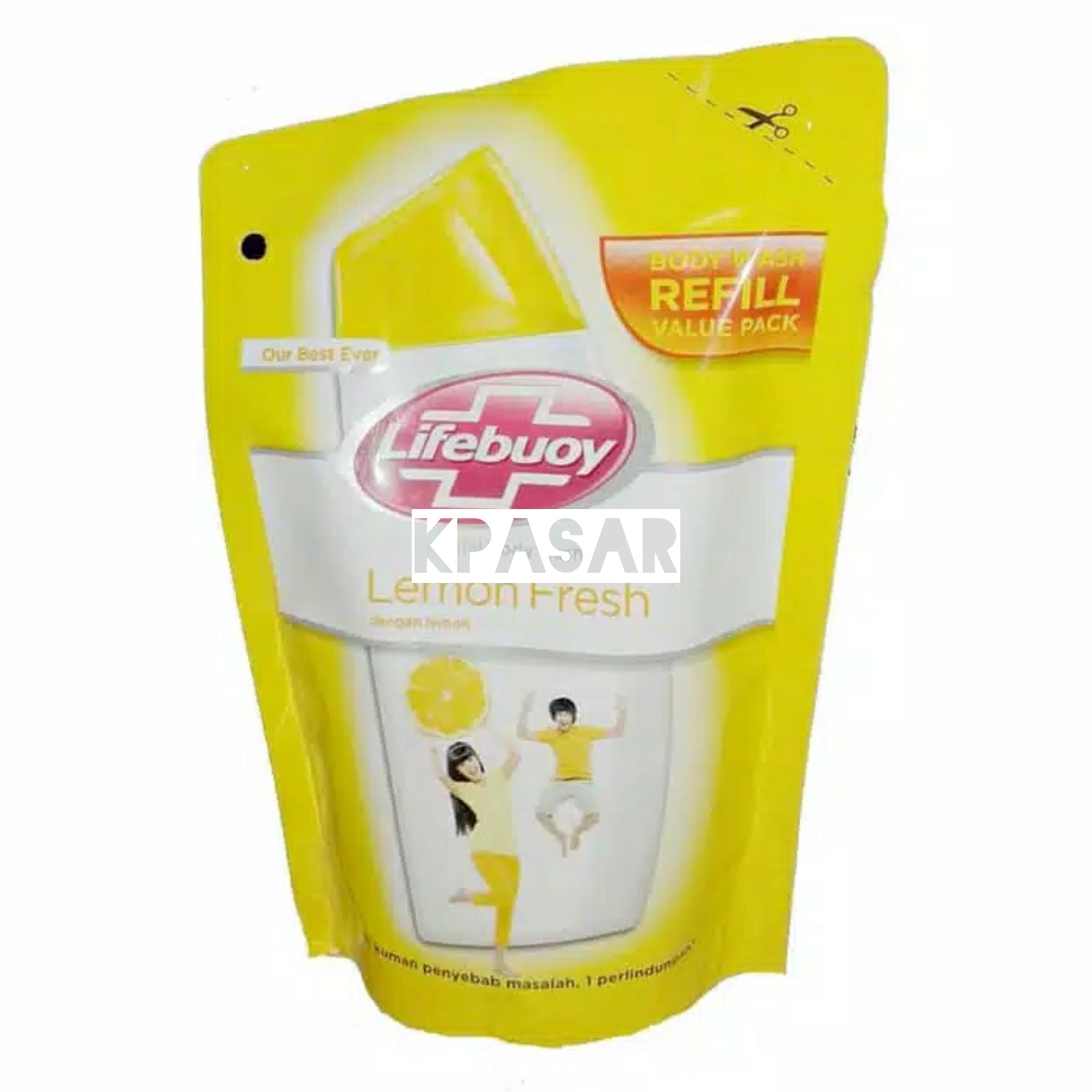 BODY WASH LIFEBUOY REFIL 450ml