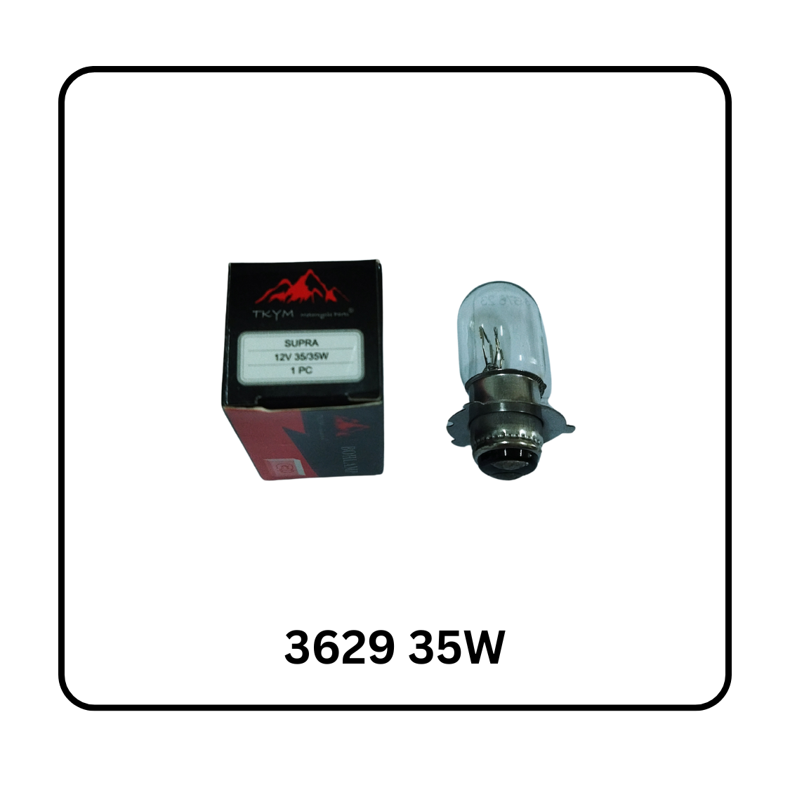 BOHLAM LAMPU DEPAN 3629 35W SUPRA-X