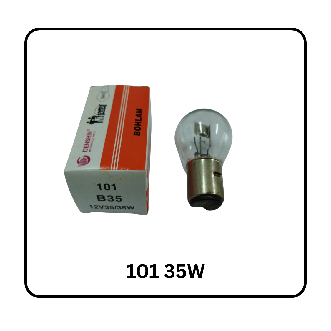 BOHLAM LAMPU DEPAN 101 35W THUNDER