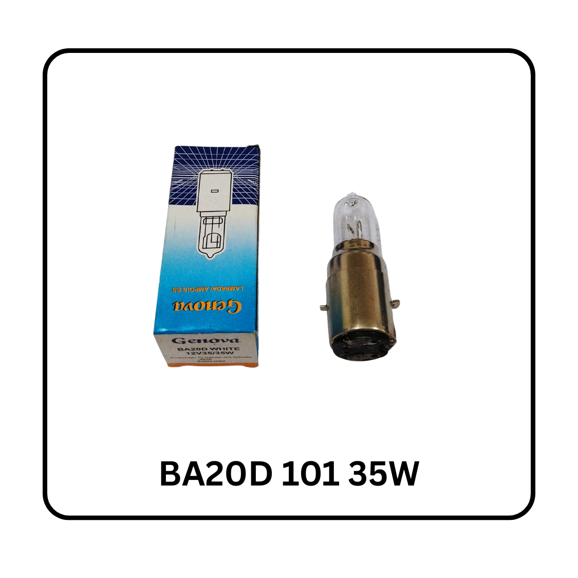 BOHLAM HALOGEN LAMPU DEPAN 101 35W THUNDER