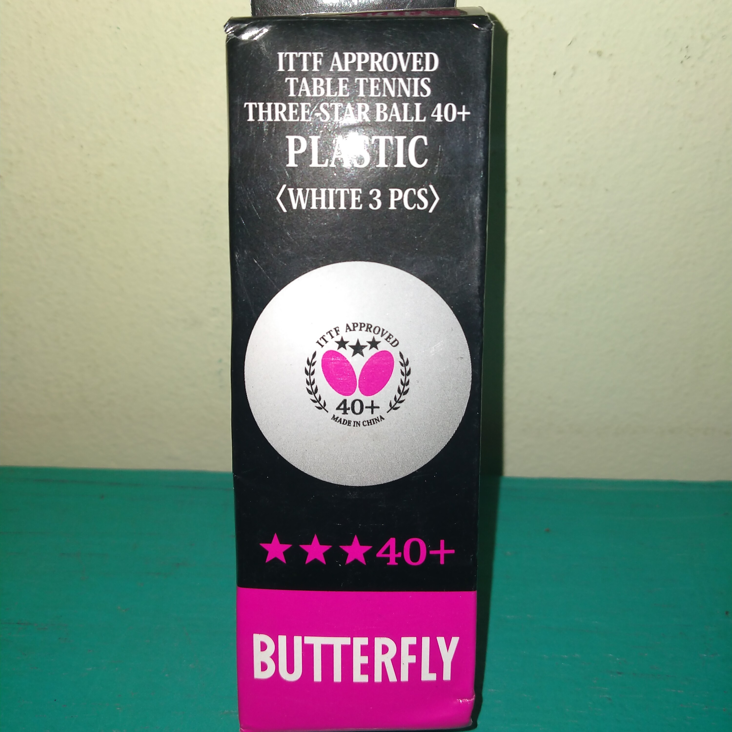 BOLA PING PONG BUTTERFLY