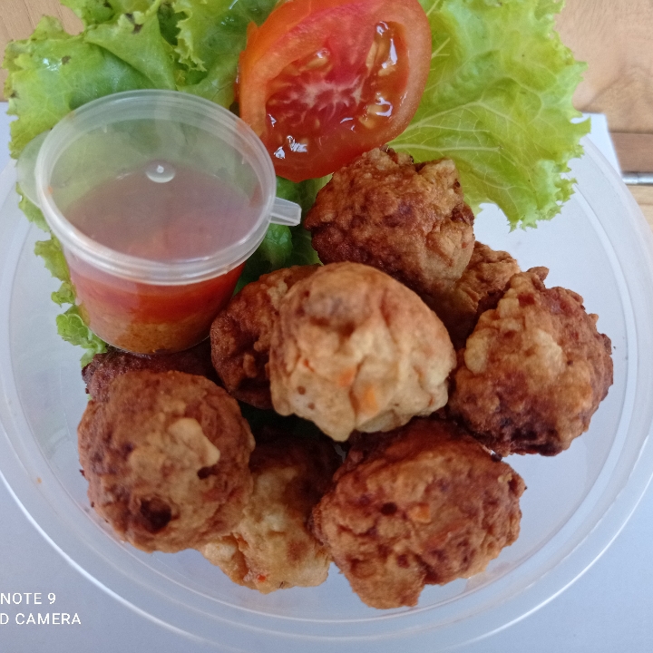 BOLA UDANG GORENG SAUS