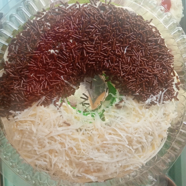 BOLU PANDAN TOPING