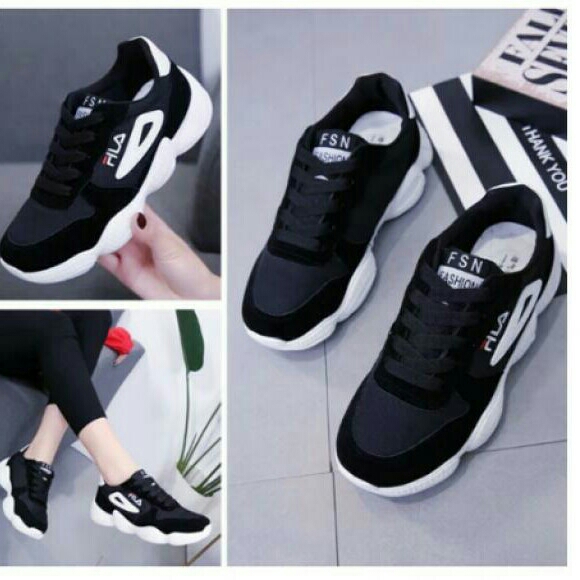 BR SNEAKER HITAM