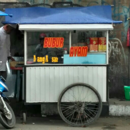 RANGKASBITUNG- BUBUR AYAM DEPAN INDOMART HUSADA