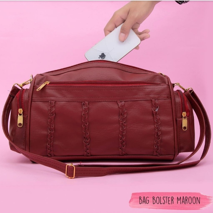 Bag Bolster Maroon