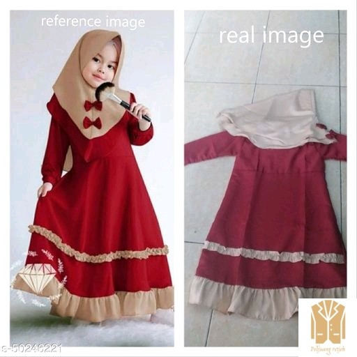 Bahan CrepeWarna RED PINK