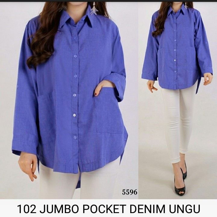 Baju 102 JUMBO POCKET DENIM