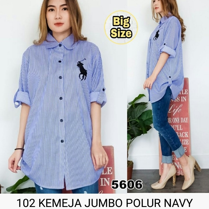 Baju 102 KEMEJA JUMBO POLUR