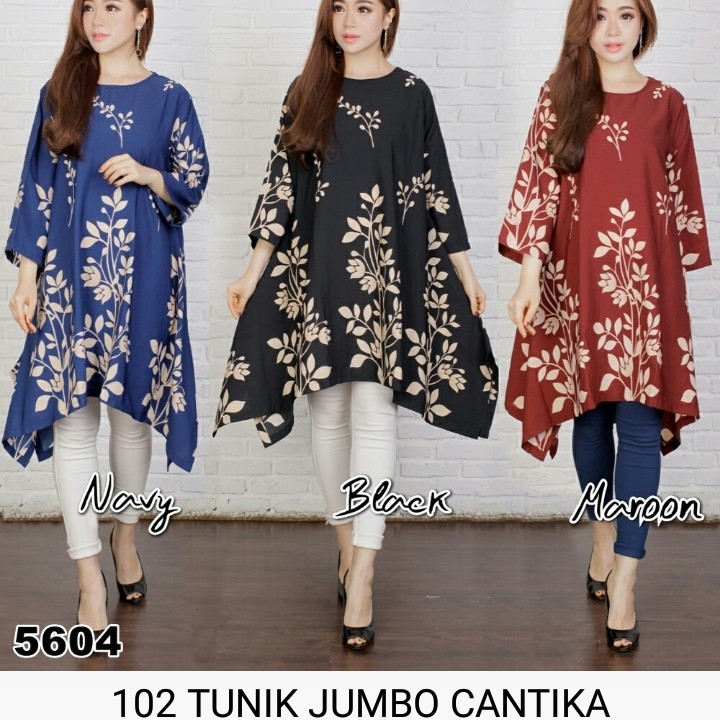 Baju 102 TUNIK JUMBO KEVA