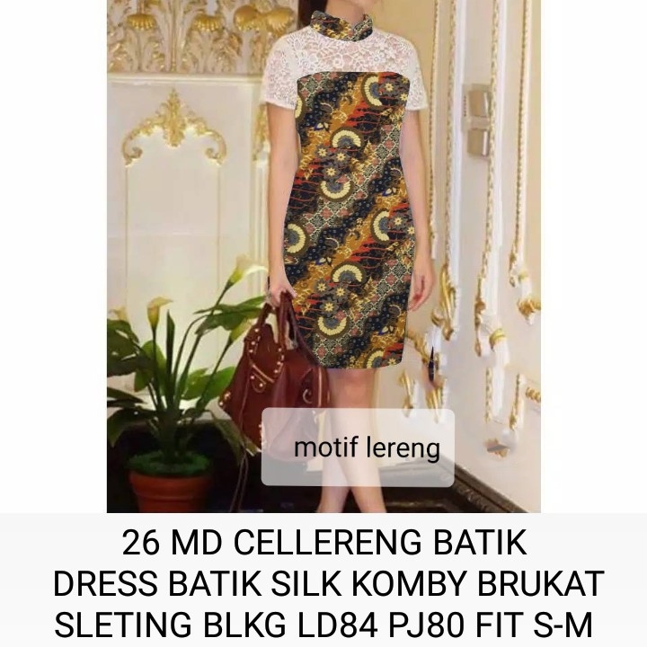 Baju 26 MD CELLERENG BATIK DRESS