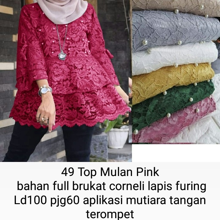 Baju 49 Top Mulan