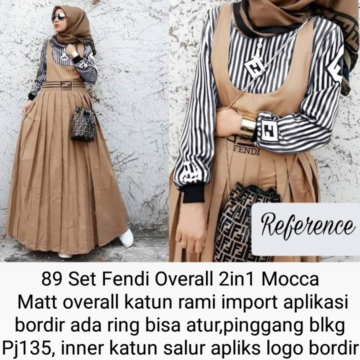 Baju sales set fendi