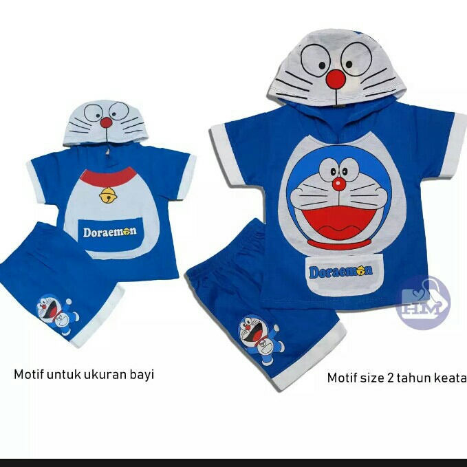Baju Anak Doraemon
